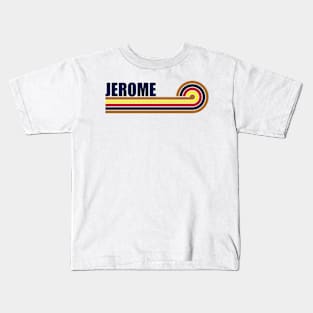 Jerome Arizona horizontal sunset Kids T-Shirt